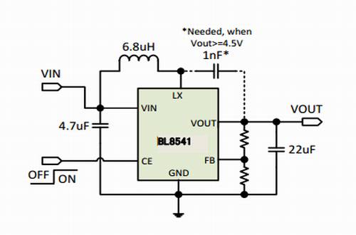 BL8540典型应用电路图