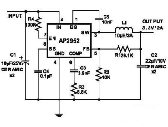 AP2952应用电路图
