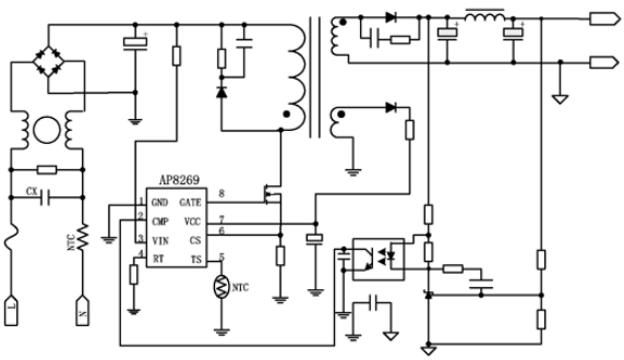 AP8269典型应用电路图