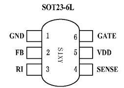 AP8263A引脚图/引脚功能