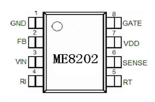 南京微盟ME8202SG引脚图/引脚功能