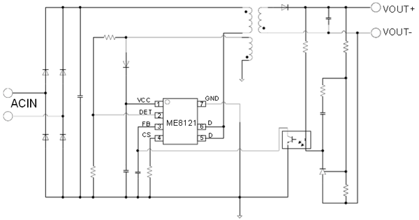 ME8121应用电路图