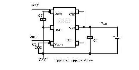 BL8560典型应用电路图