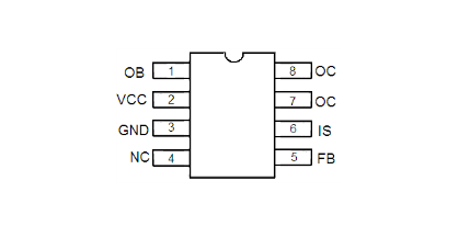 微盟ME8115D8G引脚图/引脚功能