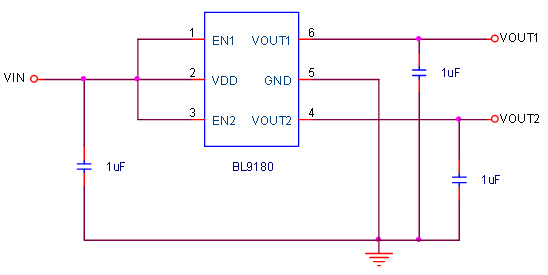 BL9180典型应用电路图