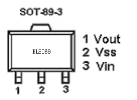 BL8069引脚图/引脚功能