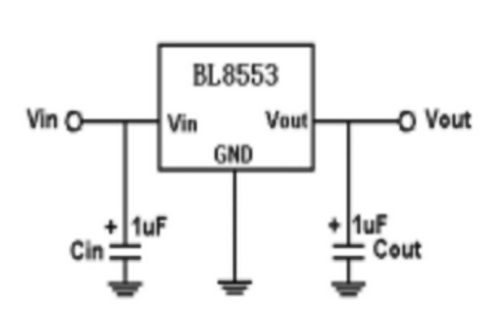 上海贝岭BL8553典型应用电路图