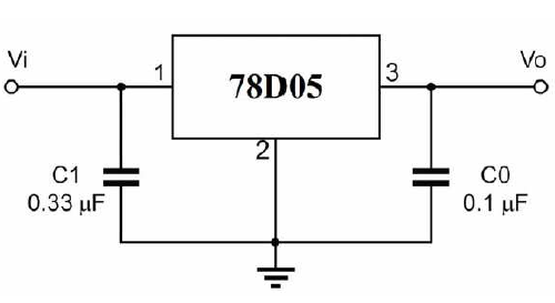 BL78D05典型应用电路图