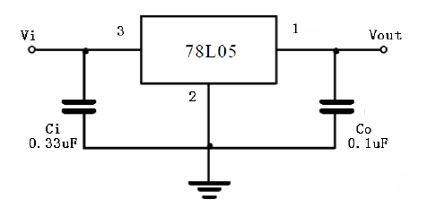 BL78L05典型应用电路图