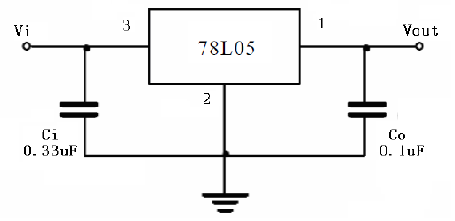 BL78L05D典型应用电路图