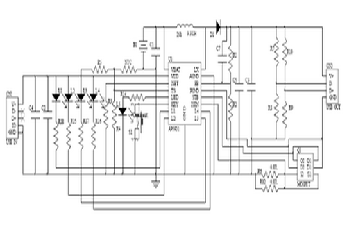 芯朋微AP5901型号典型应用电路图