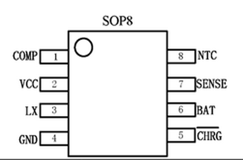 芯朋微AP5302引脚图/引脚功能