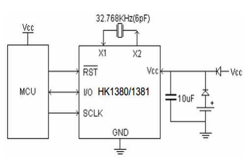 航顺HK1380典型应用电路图