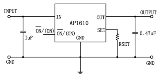 AP1610典型应用电路图