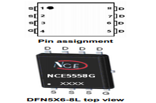 新洁能NCE5558G引脚图/引脚功能