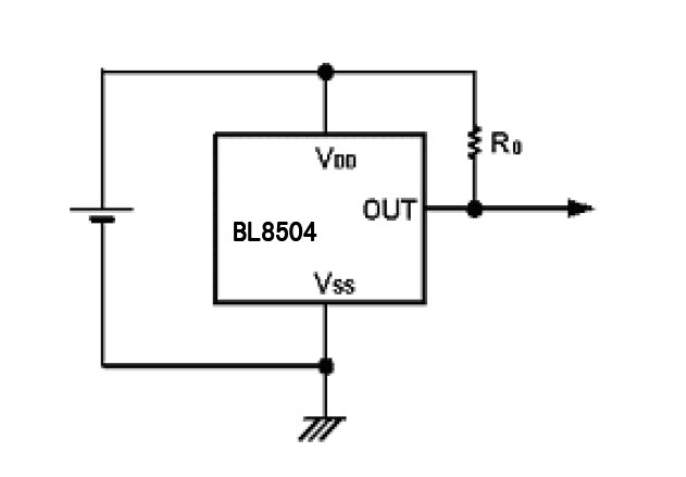 上海贝岭BL8504典型应用电路图