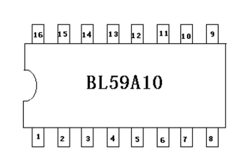 上海贝岭BL5910引脚图/引脚功能