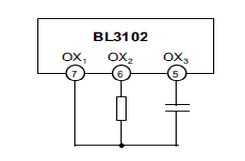 上海贝岭BL3102典型应用电路图