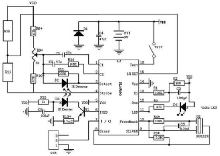 BL5965典型应用电路图