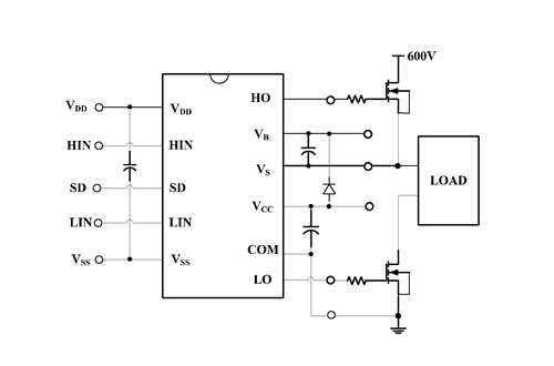 芯朋微PN7113型号典型应用电路图