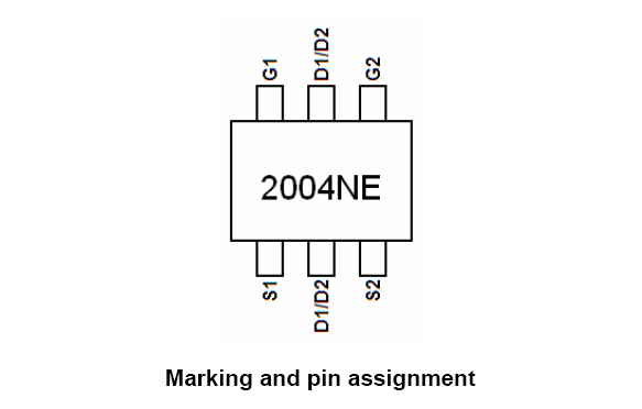 新洁能NCE2004NE引脚图/引脚功能