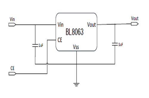 上海贝岭BL8063典型应用电路图