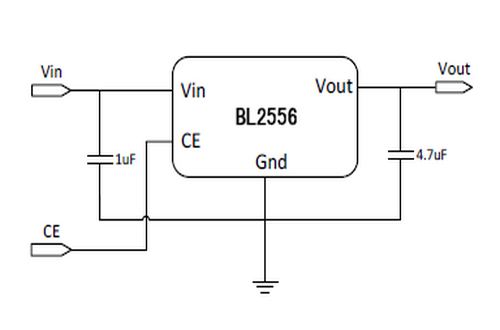 上海贝岭BL2556典型应用电路图