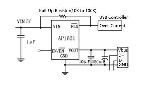AP1621典型应用电路图
