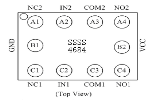 上海贝岭BL4684C引脚图/引脚功能