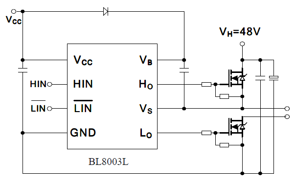 BL8003L典型应用电路图