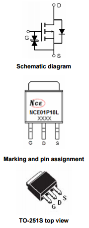 NCE01P18L引脚图/引脚功能