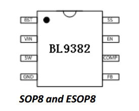 BL9382引脚图/引脚功能
