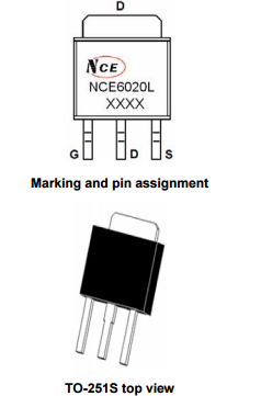 NCE6020L引脚图引脚功能