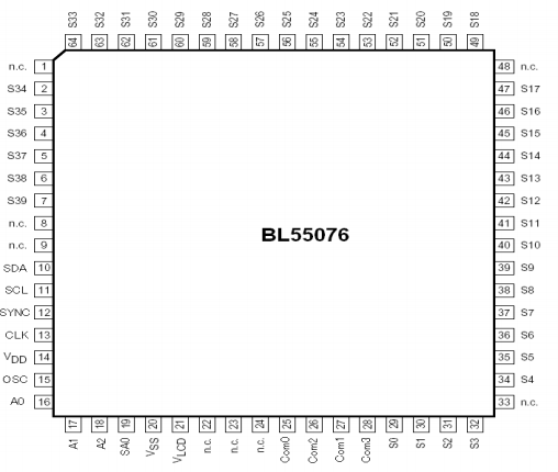 BL55076引脚图引脚功能