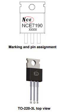 NCE7190引脚图引脚功能