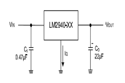 台湾友顺LM2940典型应用电路图