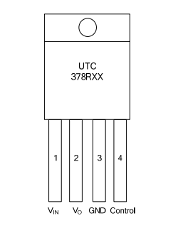 UTC台湾友顺378RXX引脚图/引脚功能