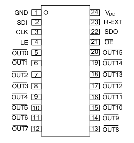 UTC台湾友顺L16B45引脚图/引脚功能