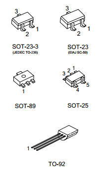 UTC台湾友顺81XX引脚图/引脚功能