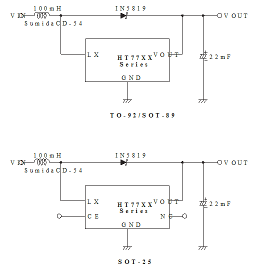 盛群HT7733典型应用电路图
