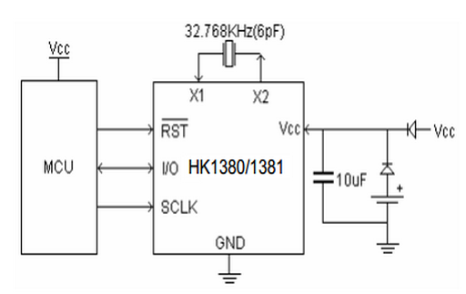 航顺HK1380典型应用电路图