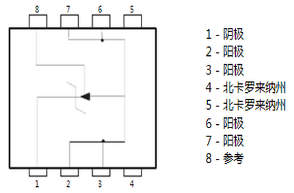 意法半导体TL431引脚图/引脚功能