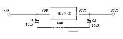 航顺HK7230典型应用电路图