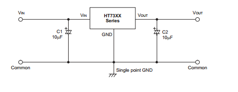 盛群HT7336典型应用电路图