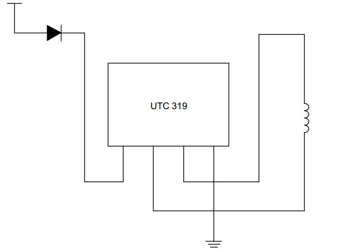 UTC台湾友顺 319典型应用电路图