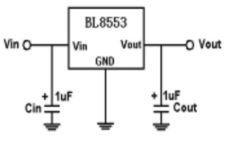 贝岭BL8553典型应用电路图