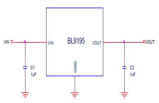 贝岭BL9195典型应用电路图