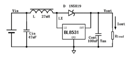 贝岭BL8531典型应用电路图