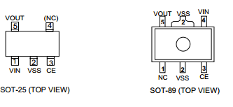 特瑞仕XC6209典型应用电路图