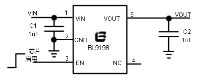 贝岭BL9198典型应用电路图